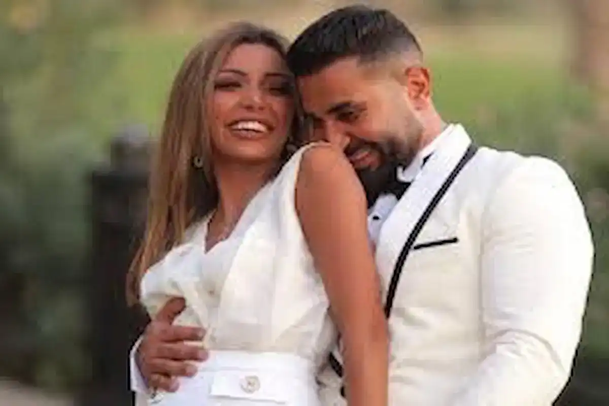أحمد سعد وزوجته علياء بسيوني