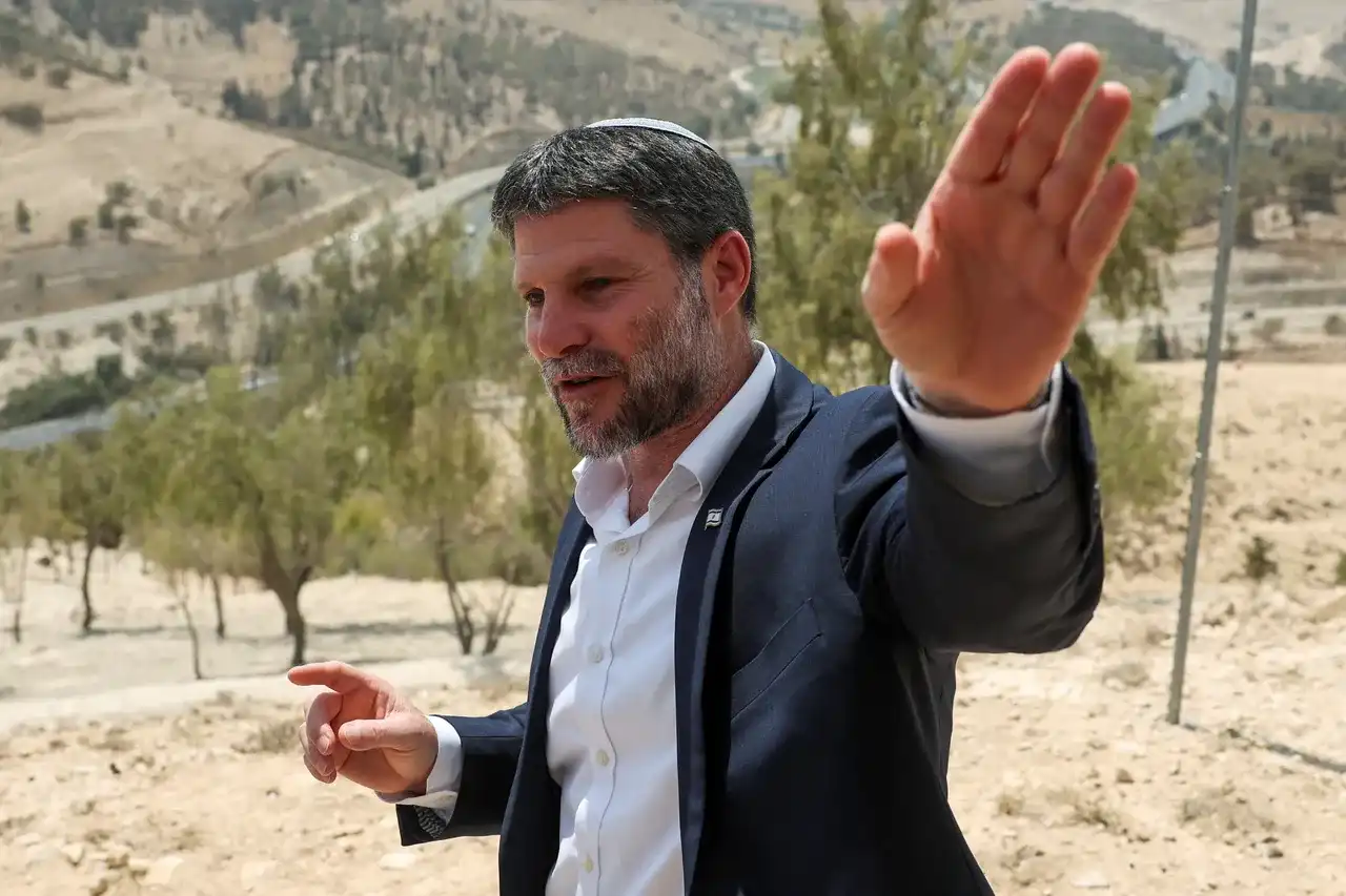 وزير المالية الإسرائيلي، بتسلئيل سموتريتش
