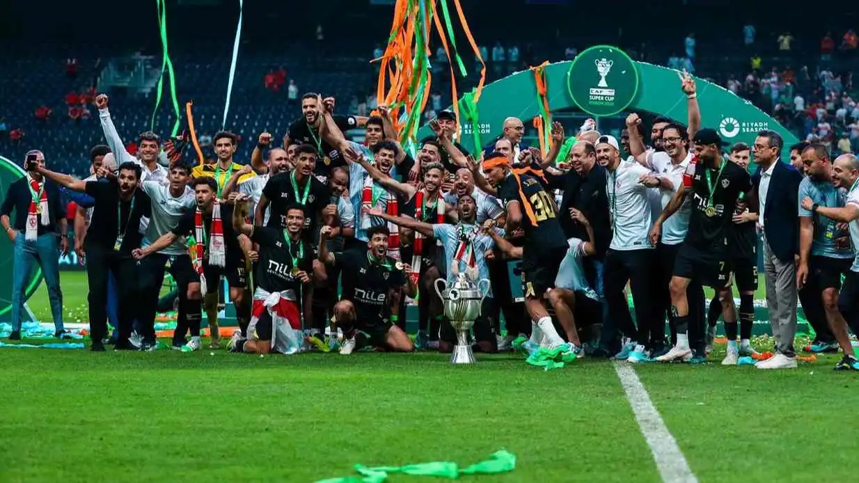 فوز نادي الزمالك بالدوري المصري