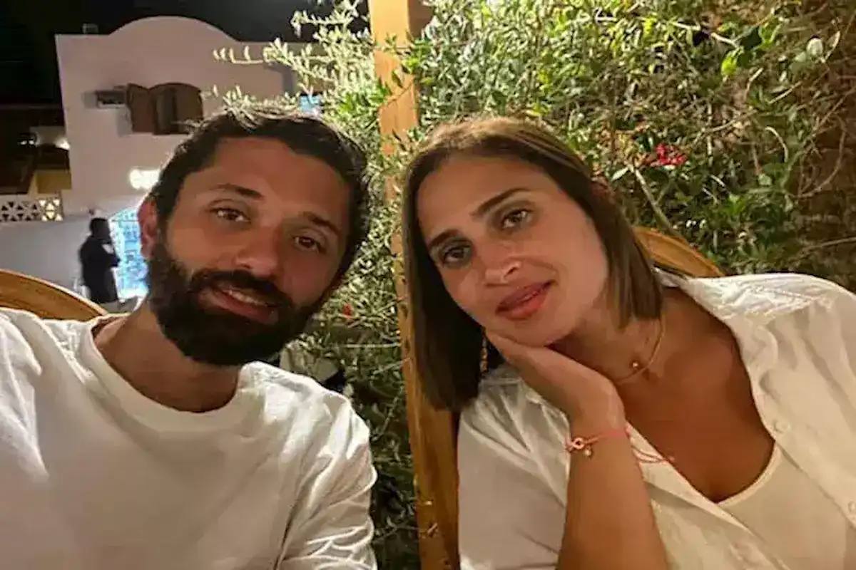 الفنان كريم محمود عبدالعزيز وطليقته