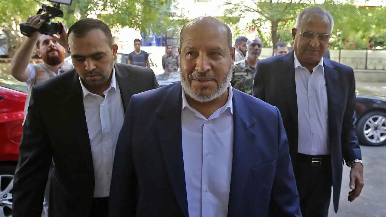 وفد حماس في القاهرة