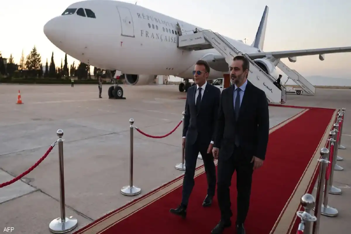 زيارة ماكرون لسوريا
