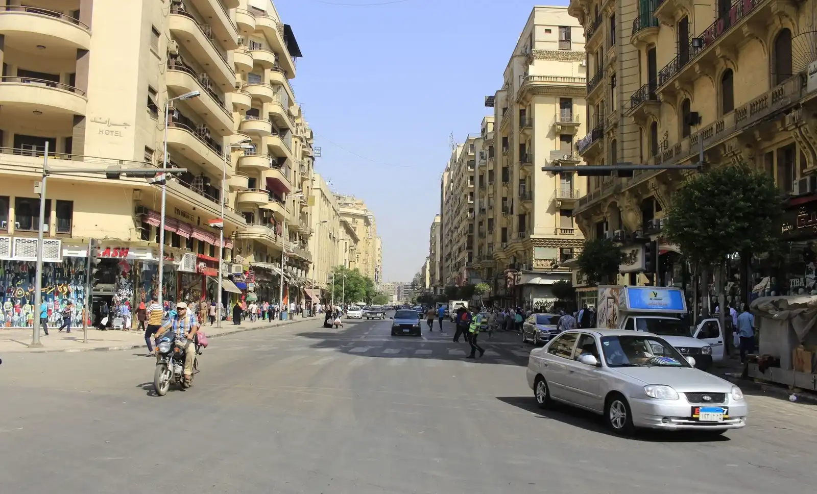 غلق شارع 26 يوليو في القاهرة