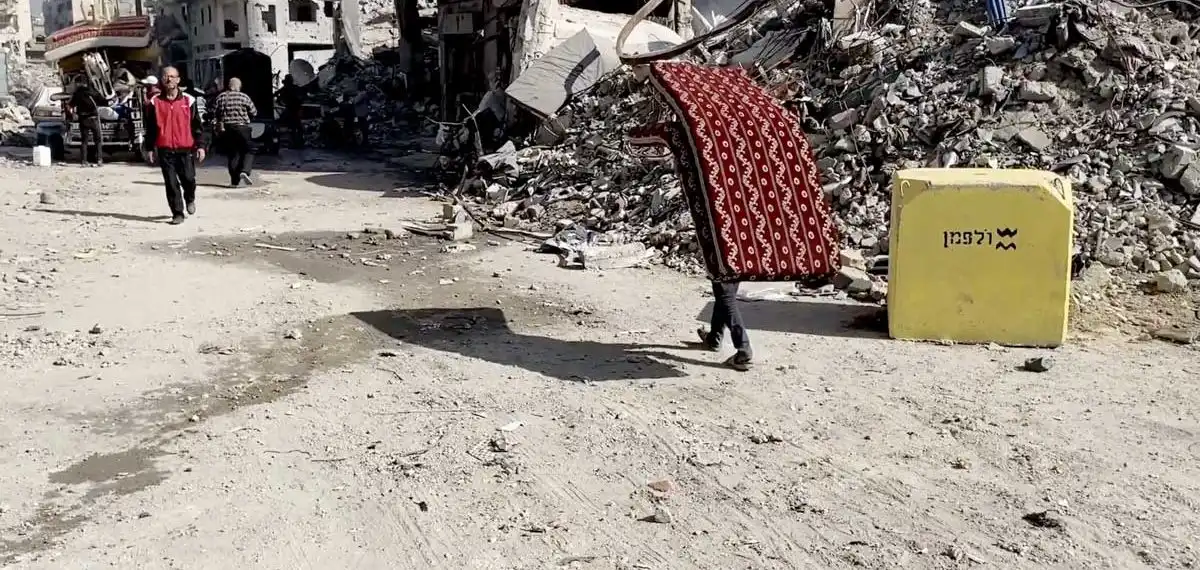 الخط الأصفر في غزة