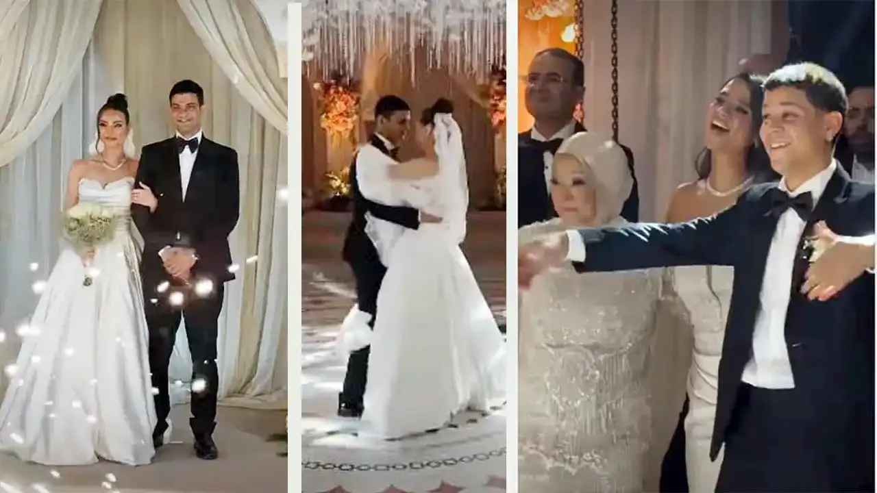 زفاف شقيق أحمد داش