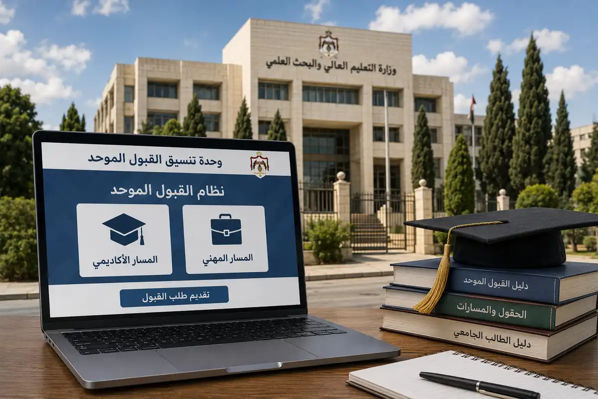 نظام القبول الموحد في الأردن 2026 الجديد
