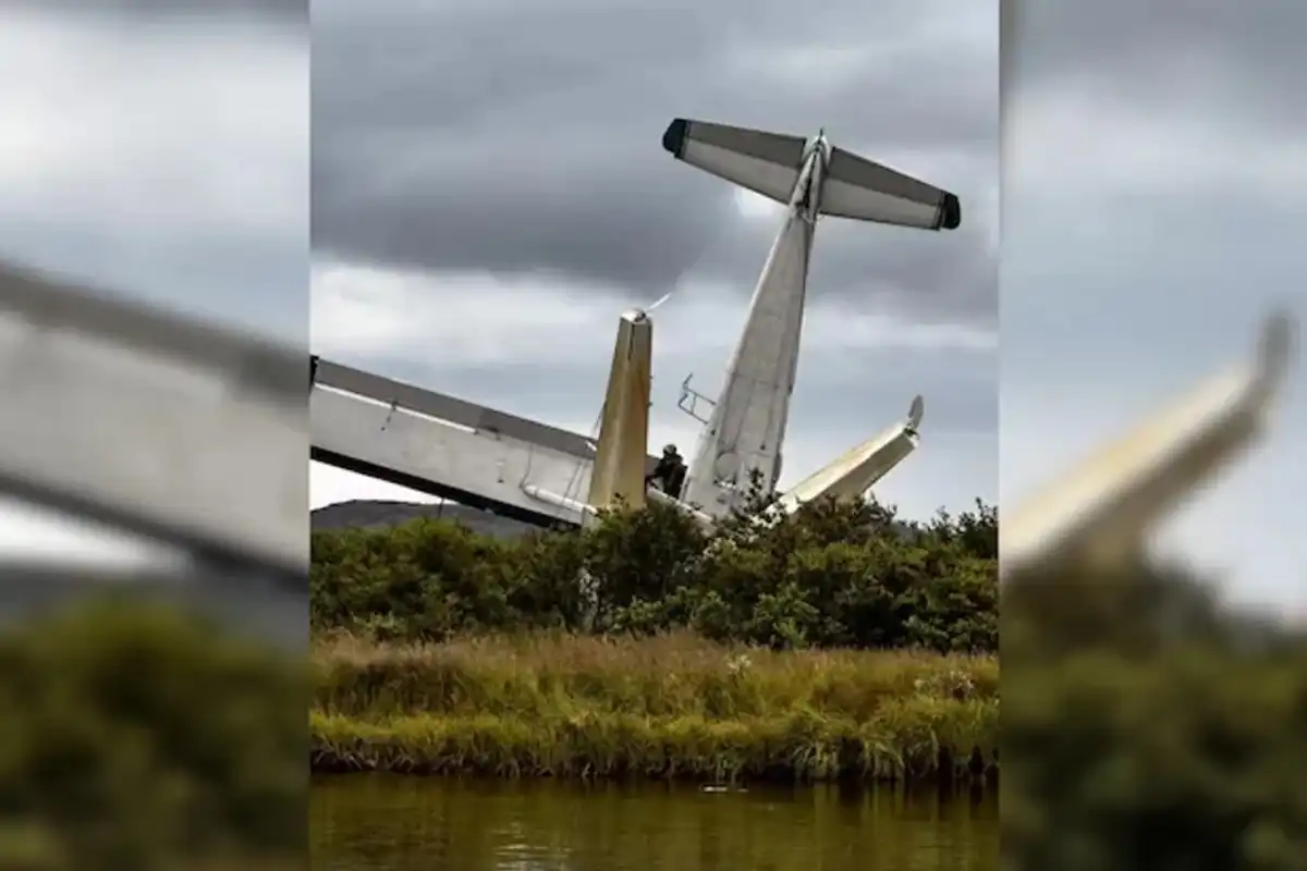 لقطة متداولة للحادث على منصات التواصل الاجتماعي