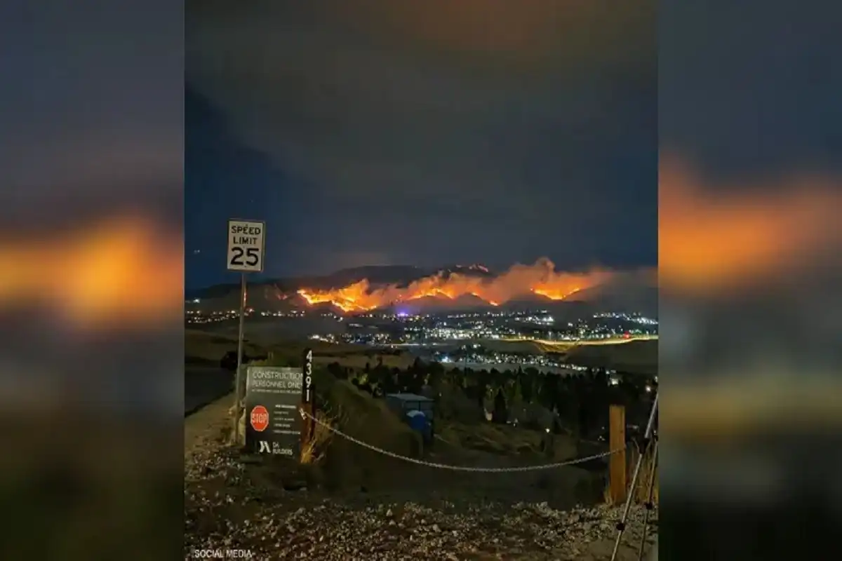 حريق نيفادا