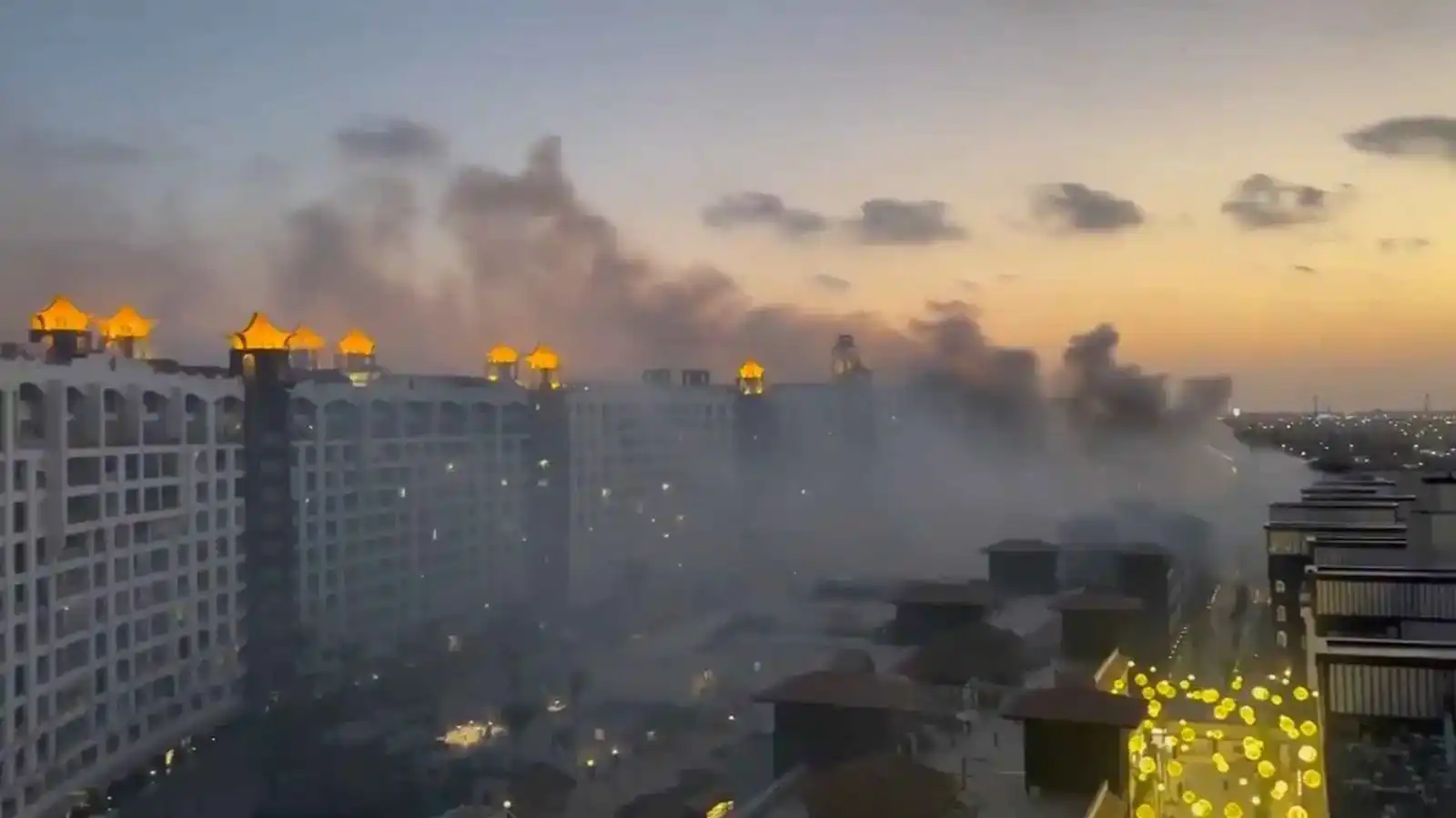 سبب حريق بورتو مارينا الساحل الشمالي
