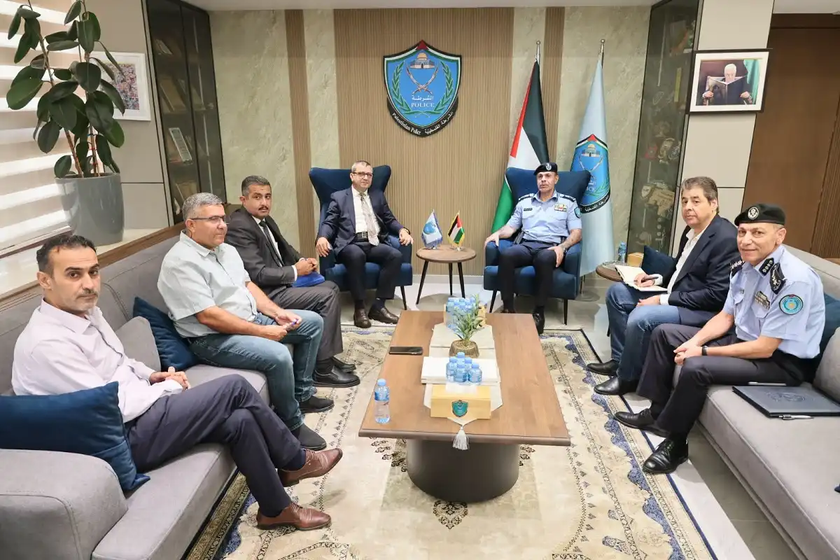 مدير شرطة فلسطين ورئيس سلطة البيئة