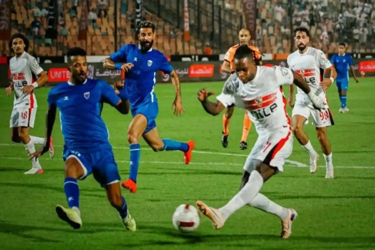 الزمالك ضد سماد أبوقير