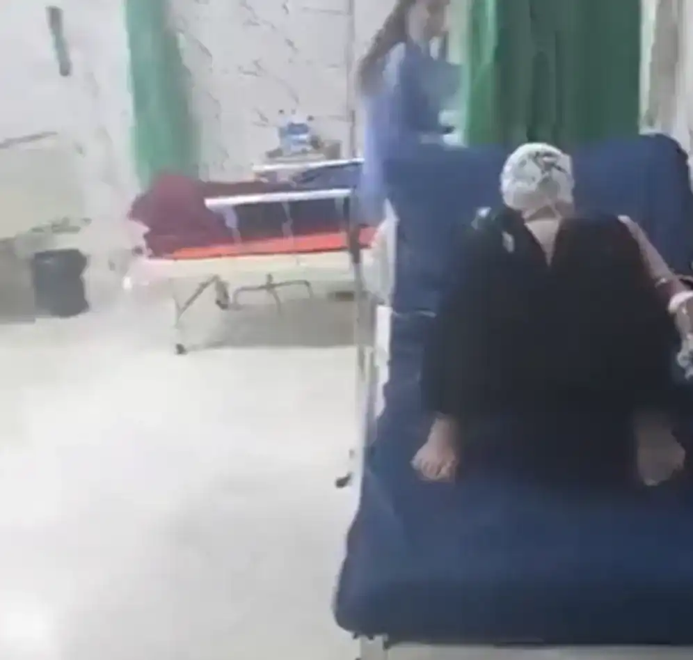 حريق سجن عين العرب كوباني