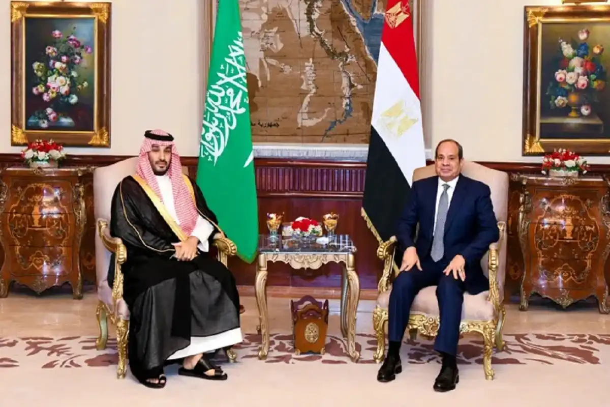 الرئيس السيسي وولي العهد السعودي